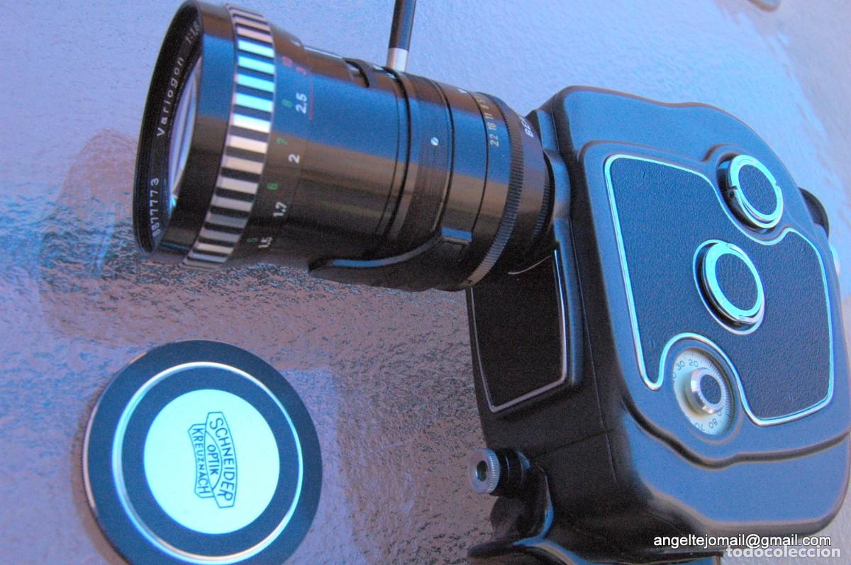 Antig&uuml;edades: Beaulieu Reflex control. 8 mm Vintage Cine-C&aacute;mara.Impecable. - Foto 7