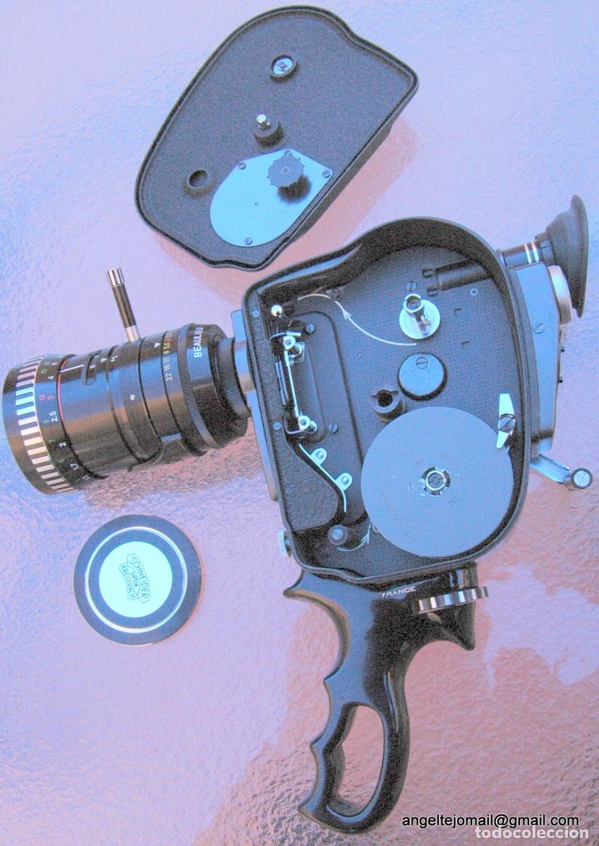 Antig&uuml;edades: Beaulieu Reflex control. 8 mm Vintage Cine-C&aacute;mara.Impecable. - Foto 10