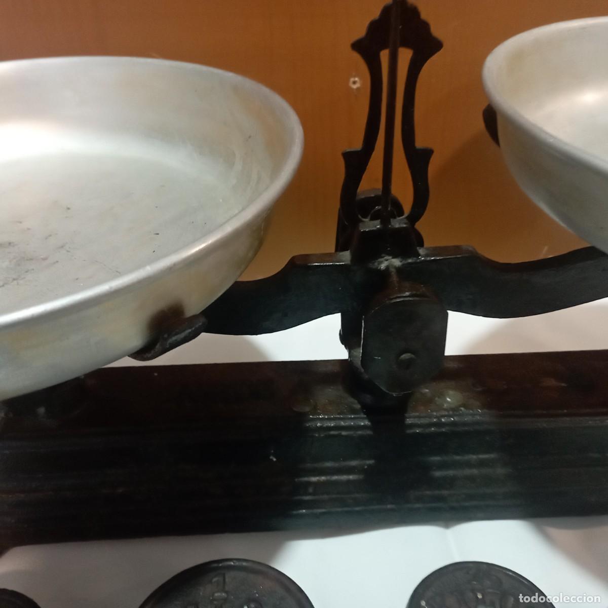 Antig&uuml;edades: Balanza com sus pesas - Foto 2