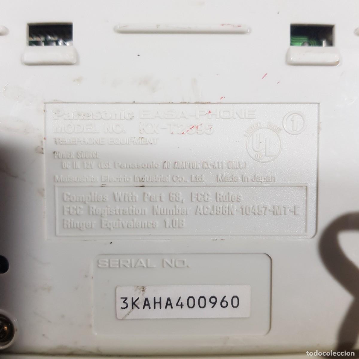 Tel&eacute;fonos: TELEFONO - PANASONIC - AUTO-LOGIC TONE REMOTE CONTROL - EASA-PHONE - SE DESCONOCE SI FUNCIONA / CAA - Foto 7