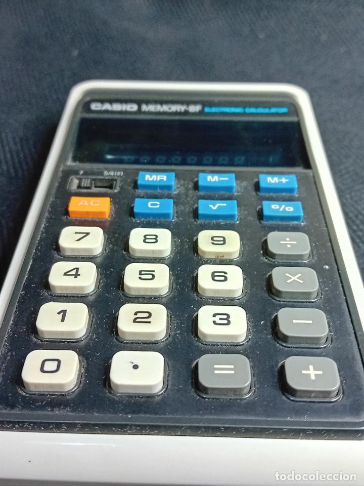 Antig&uuml;edades: CALCULADORA CASIO MEMORY - 8F - Foto 2
