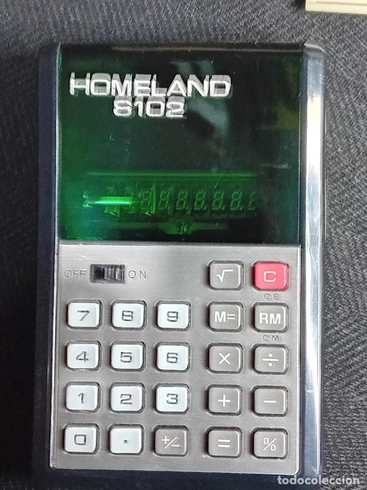 Antig&uuml;edades: CALCULADORA HOMELAND 8102 - Foto 3