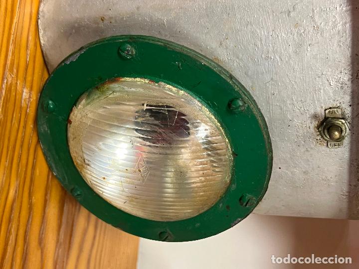 Antig&uuml;edades: FAROL L&Aacute;MPARA LINTERNA NAVAL NAUTICO - Foto 7
