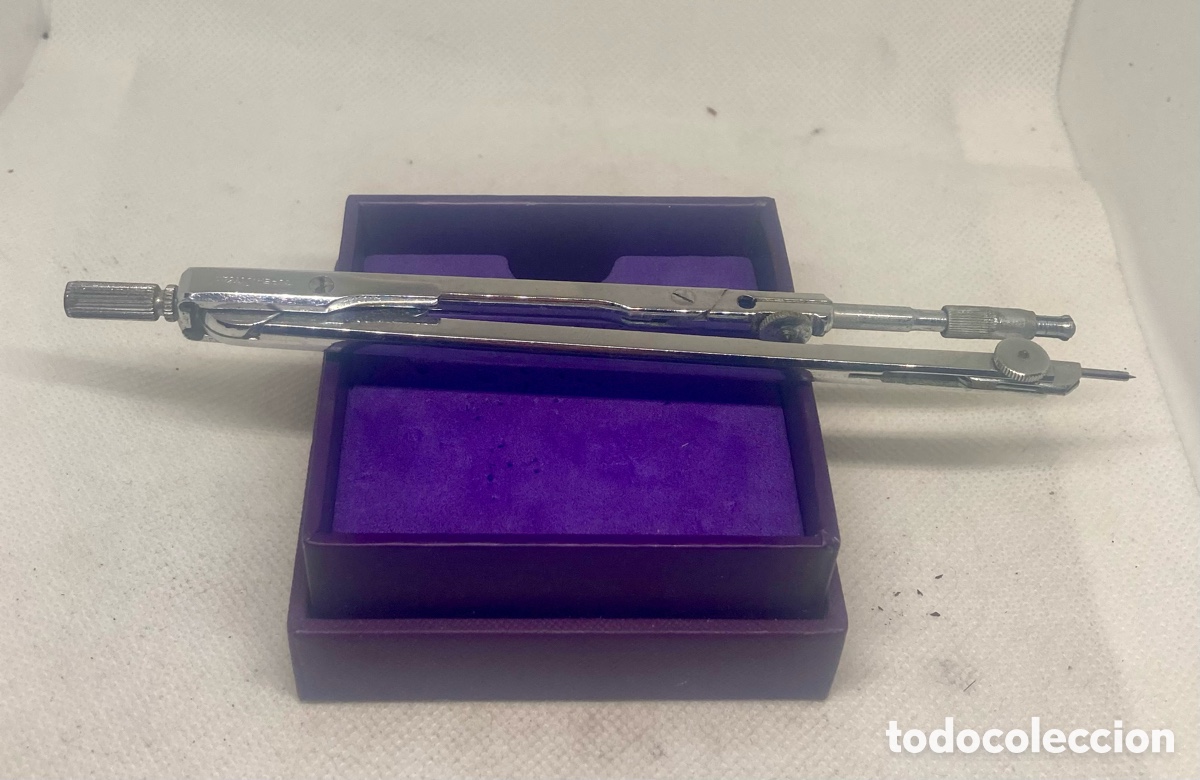 Antig&uuml;edades: ANTIGUO COMPAS S&Uacute;PER STILUS DE COLECCI&Oacute;N - Foto 2