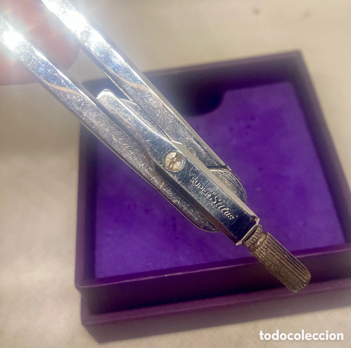 Antig&uuml;edades: ANTIGUO COMPAS S&Uacute;PER STILUS DE COLECCI&Oacute;N - Foto 8