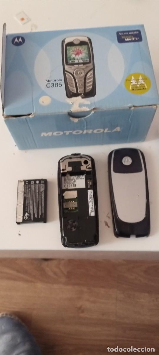 Tel&eacute;fonos: Tel&eacute;fono M&oacute;vil Motorola C385 - Foto 3