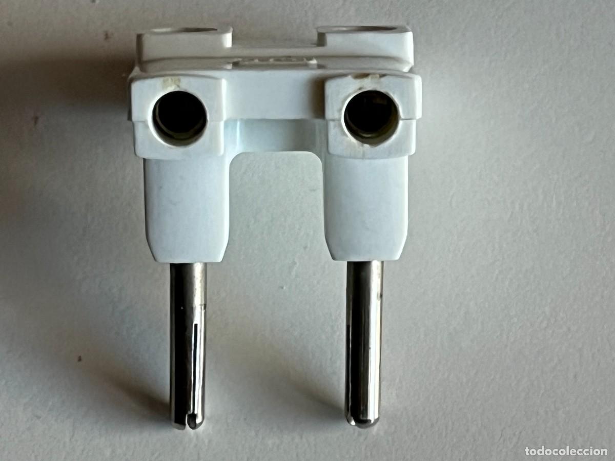 Antig&uuml;edades: ADAPTADOR TRIPLE BLANCO - Foto 2