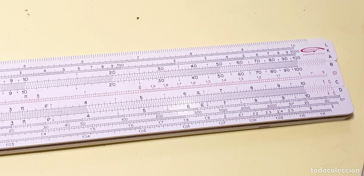 Antig&uuml;edades: ANTIGUA REGLA DE CALCULO RAPHOPLEX 640 - Foto 6