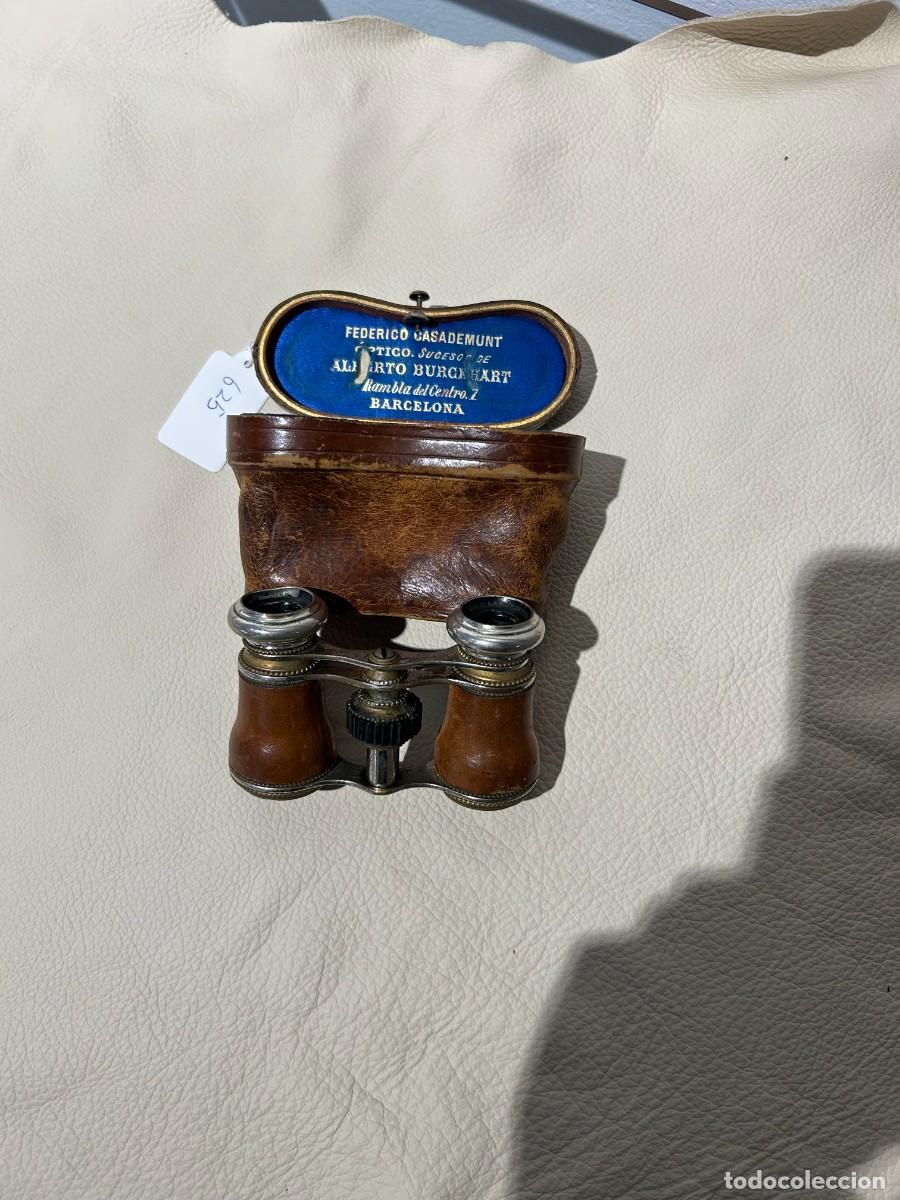 Antig&uuml;edades: PRISM&Aacute;TICOS PEQUE&Ntilde;OS ANTIGUOS DE MADERA CON FUNDA - Foto 1