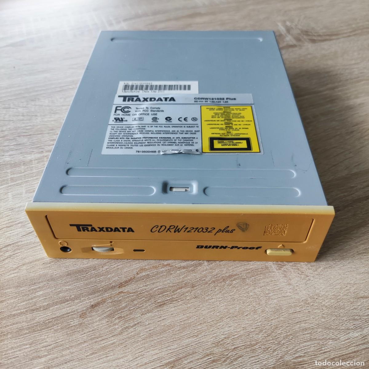 Antig&uuml;edades: CDRW TRAXDATA MODELO 121032 PLUS - 2001 - 1KG - Foto 1