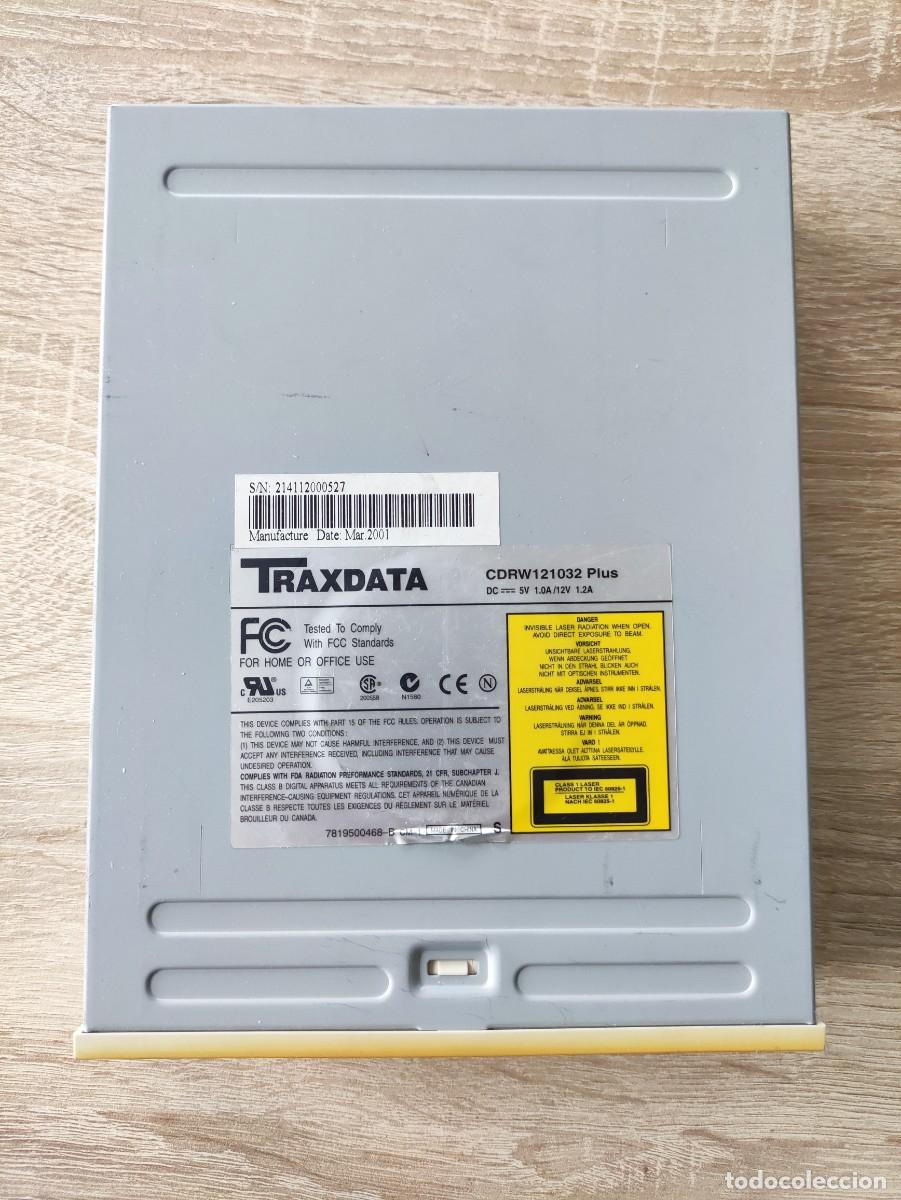Antig&uuml;edades: CDRW TRAXDATA MODELO 121032 PLUS - 2001 - 1KG - Foto 2