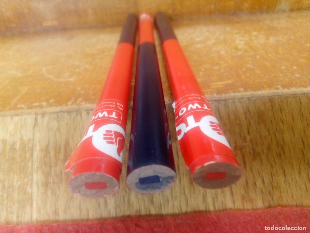 Antig&uuml;edades: L&Aacute;PIZ CARPINTERO BICOLOR - Foto 3
