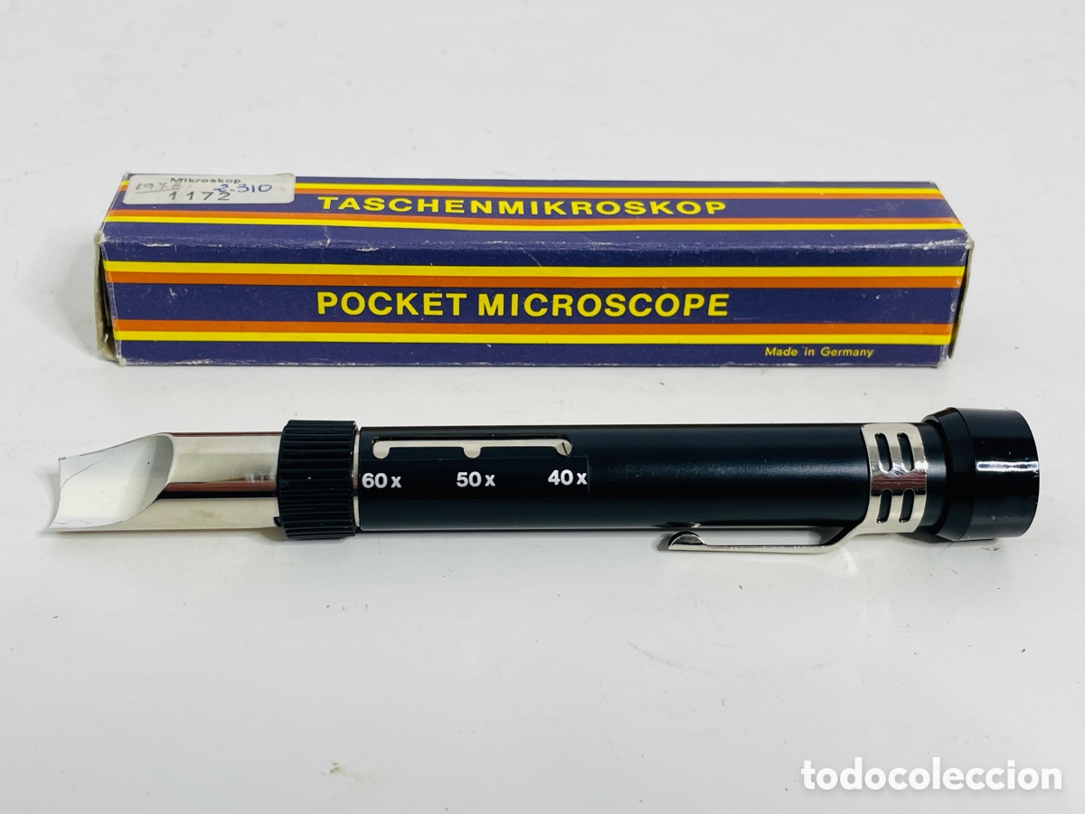 Antig&uuml;edades: Pocket Microscope Germany Vintage - Foto 4