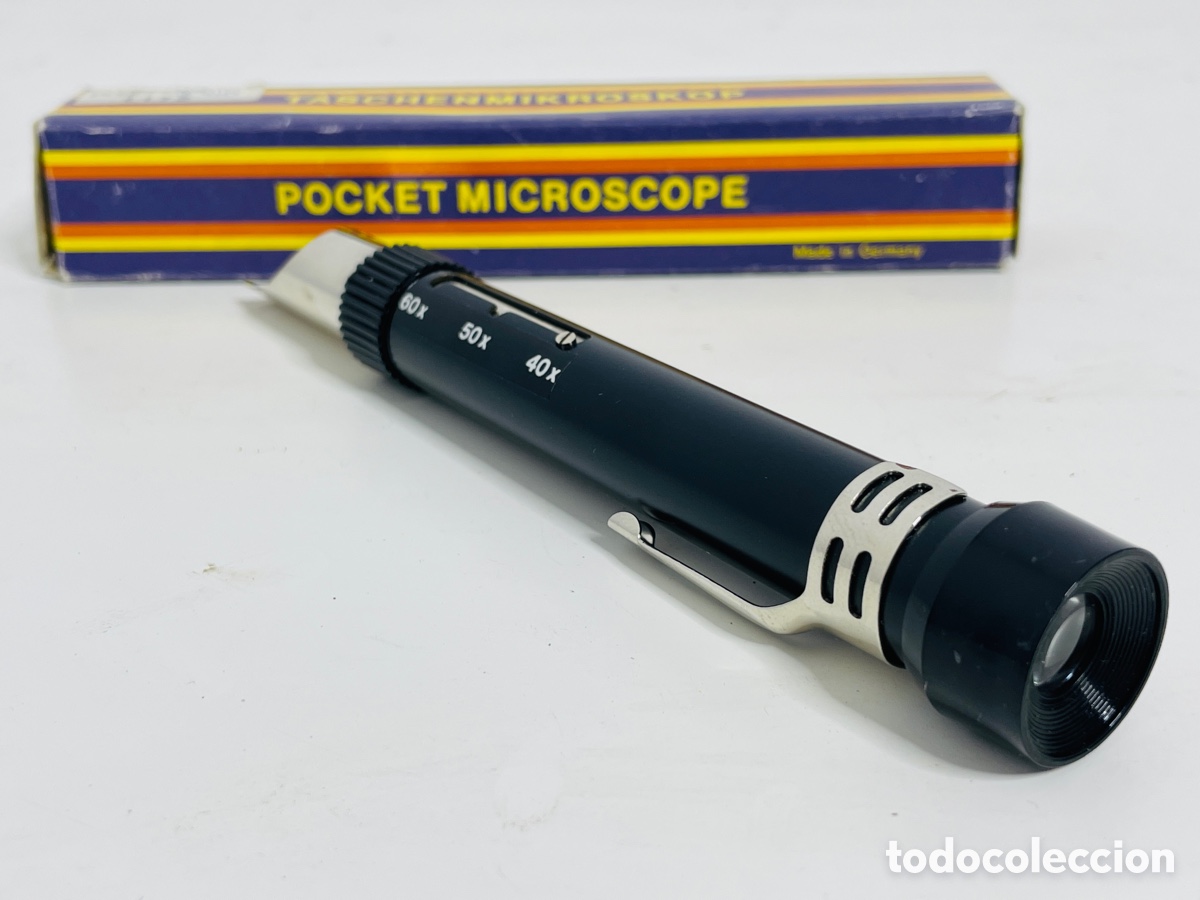 Antig&uuml;edades: Pocket Microscope Germany Vintage - Foto 7