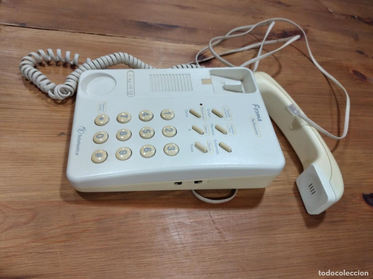 Tel&eacute;fonos: Telefono antiguo Forma de Telef&oacute;nica - Foto 2