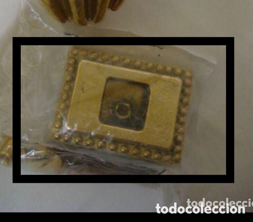 Antig&uuml;edades: LLAMADOR PARA LA PUERTA MANO EN BRONCE-(&) - Foto 3