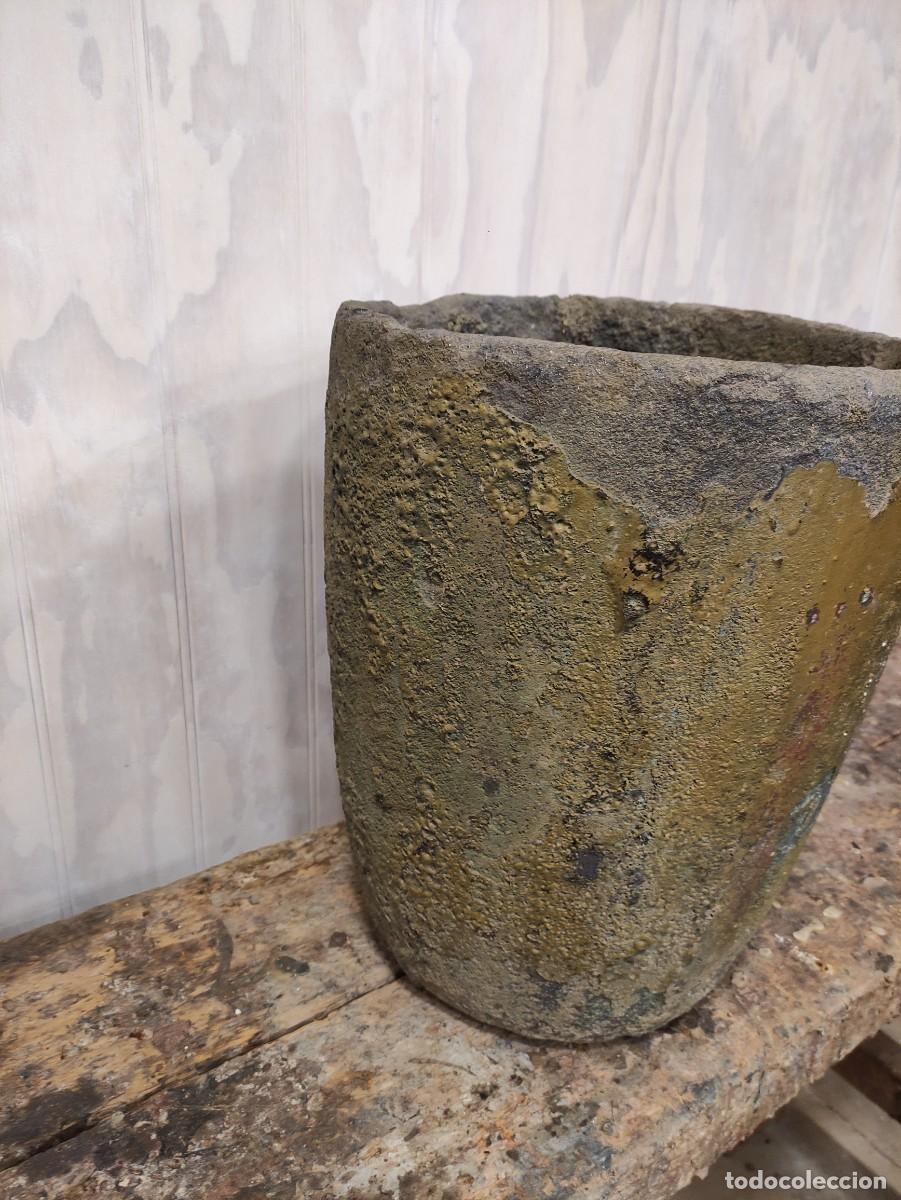Antig&uuml;edades: Crisol piedra para fundicion - Foto 3
