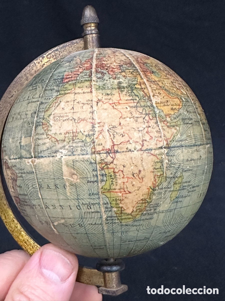 Antig&uuml;edades: Peque&ntilde;o globo terr&aacute;queo 23 cm - Foto 5