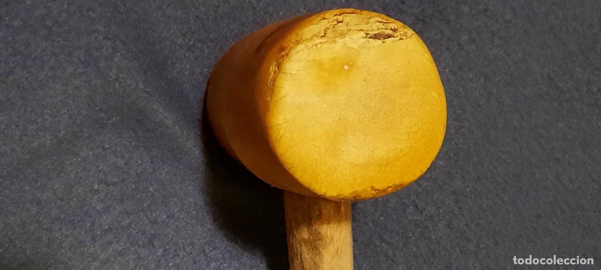 Antig&uuml;edades: ANTIGUO MARTILLO DE CARPINTERO DE MADERA DE BOJ - Foto 6