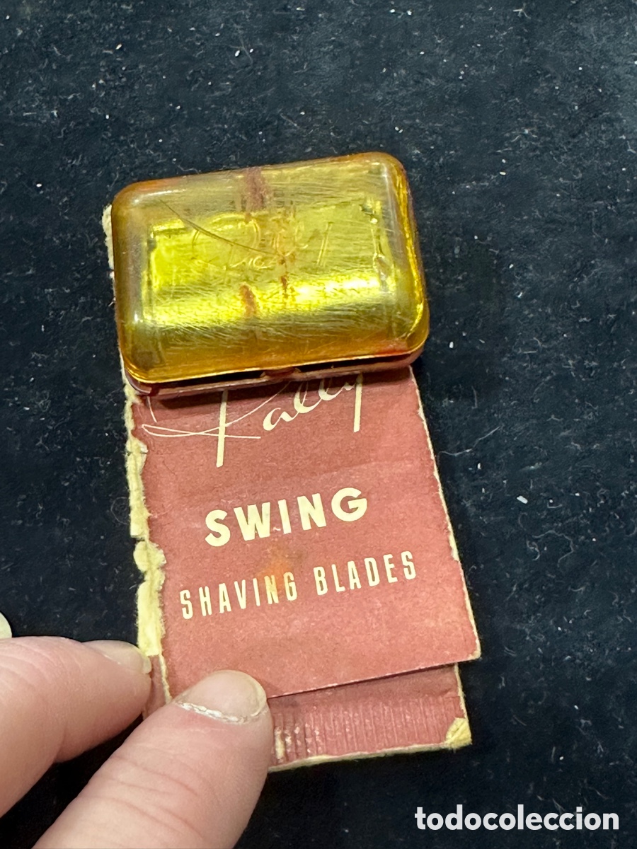 Antig&uuml;edades: Maquinilla de afeitar sueca swing rally - Foto 1