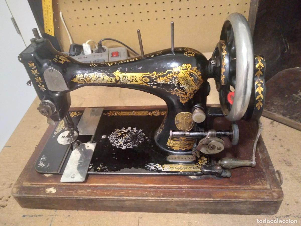 maquina de coser modernista marca singer esfing - Compra venta en  todocoleccion