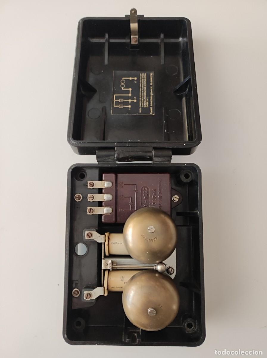 Tel&eacute;fonos: Antiguo timbre exterior de tel&eacute;fono Marconi - Foto 1