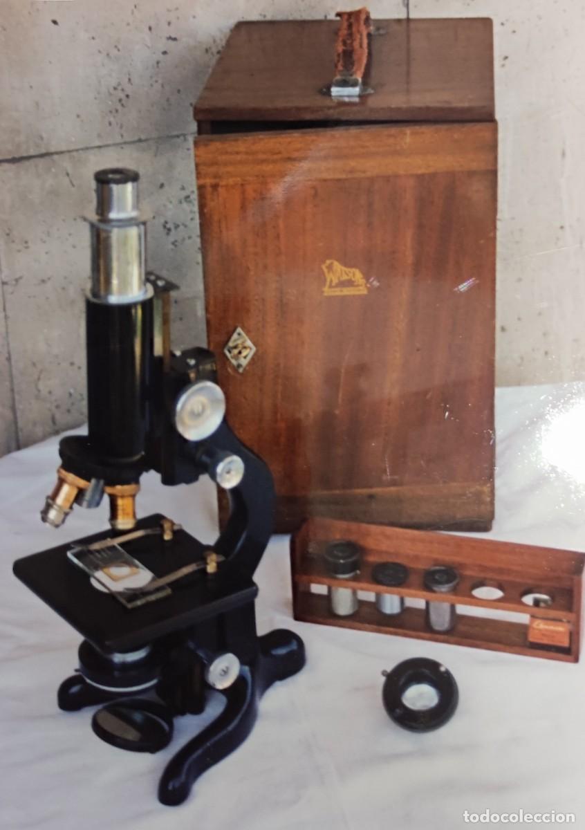 Antig&uuml;edades: Antiguo microscopio Watson & Sons - Foto 1