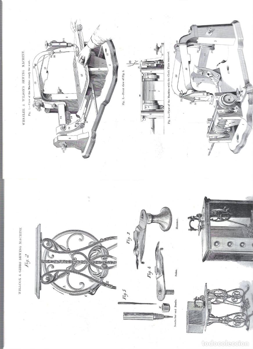 Antig&uuml;edades: MAQUINA DE COSER: WHEELER & WILSON&acute;S SEWING MACHINE - Foto 1