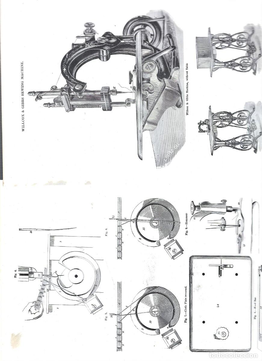 Antig&uuml;edades: MAQUINA DE COSER: WHEELER & WILSON&acute;S SEWING MACHINE - Foto 2