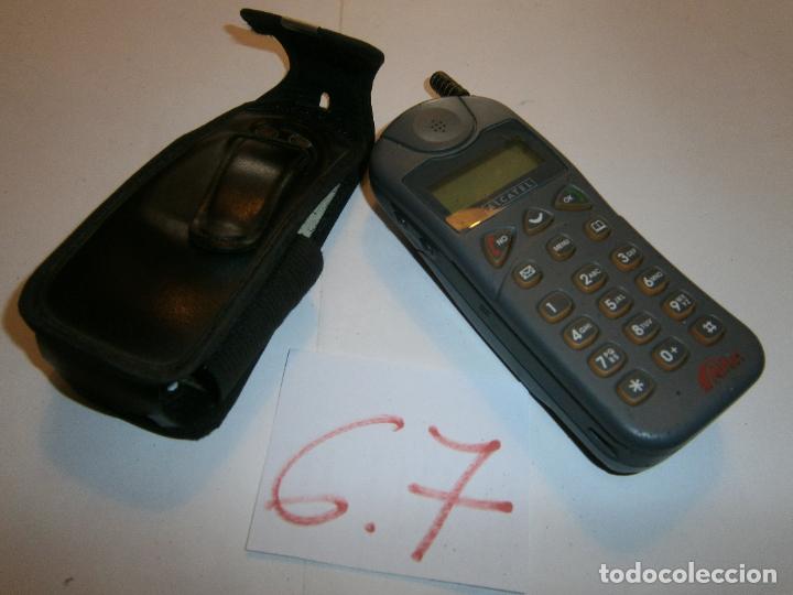 Tel&eacute;fonos: ANTIGUO TELEFONO ALCATEL CON FUNDA - Foto 2