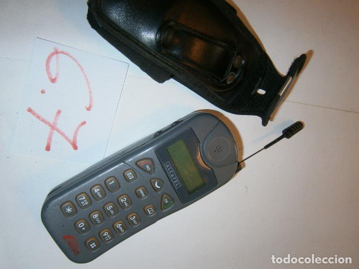 Tel&eacute;fonos: ANTIGUO TELEFONO ALCATEL CON FUNDA - Foto 3