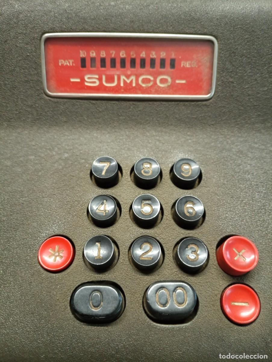 Antig&uuml;edades: Calculadora/Sumadora. SUMCO. A&ntilde;os 40. - Foto 8