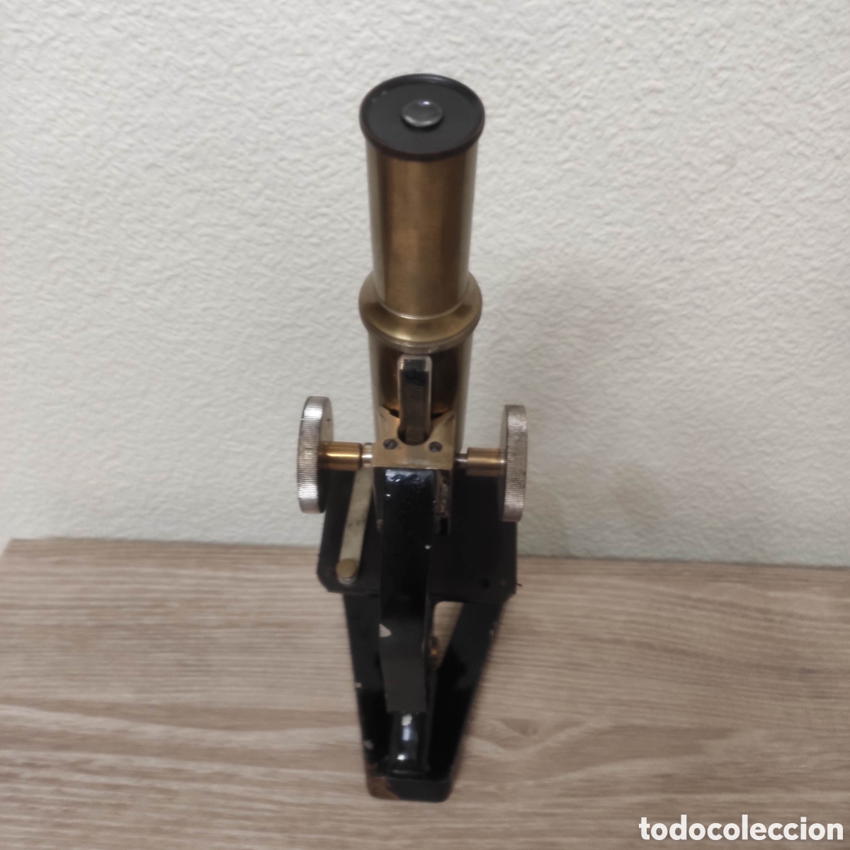 Antig&uuml;edades: MICROSCOPIO ALEMAN SIMPLE - Foto 3