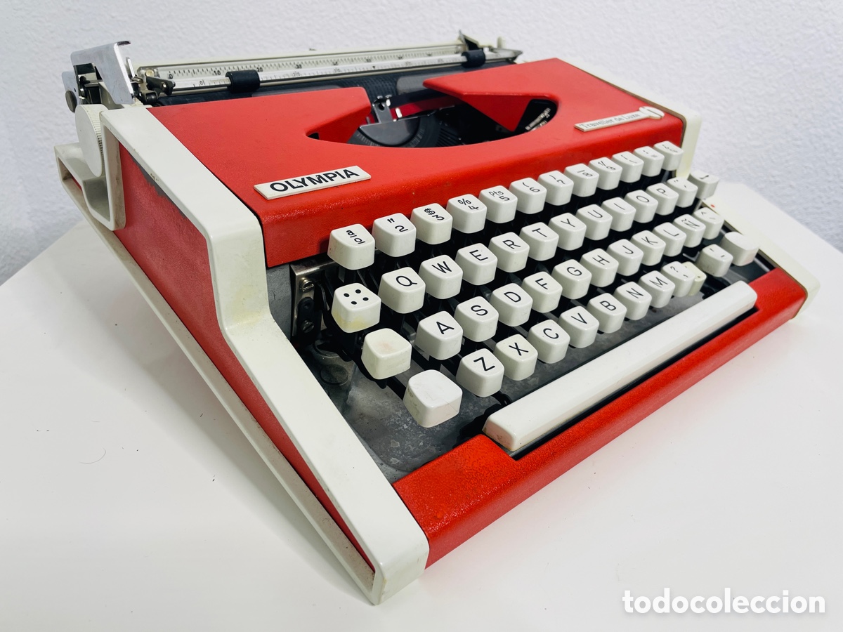Antig&uuml;edades: Olympia Traveller de Luxe Red 1973 Design - Foto 2