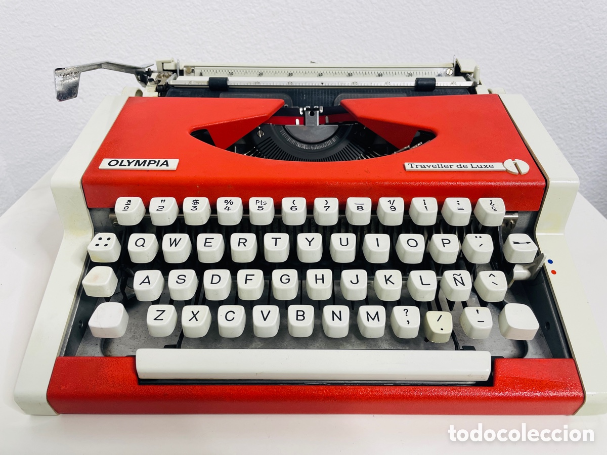 Antig&uuml;edades: Olympia Traveller de Luxe Red 1973 Design - Foto 4