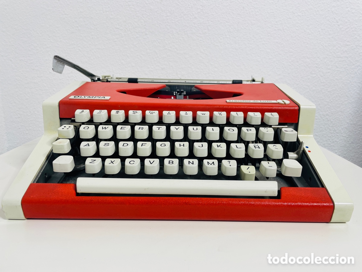 Antig&uuml;edades: Olympia Traveller de Luxe Red 1973 Design - Foto 5