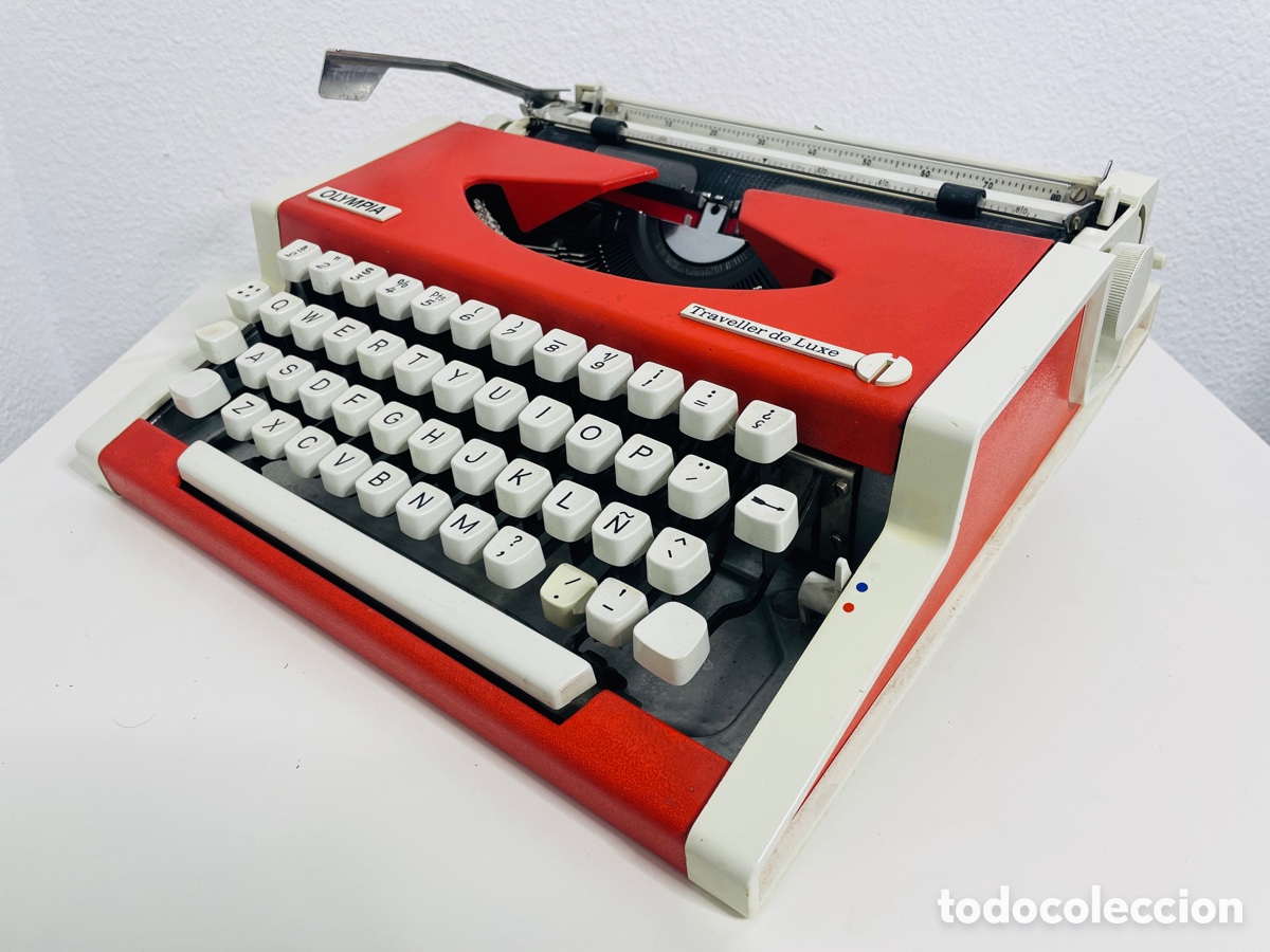 Antig&uuml;edades: Olympia Traveller de Luxe Red 1973 Design - Foto 6