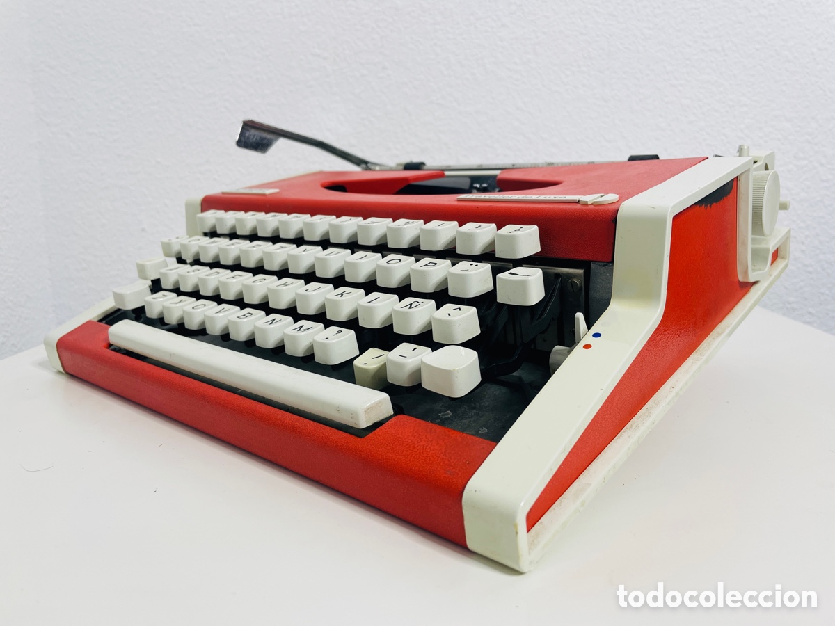 Antig&uuml;edades: Olympia Traveller de Luxe Red 1973 Design - Foto 7