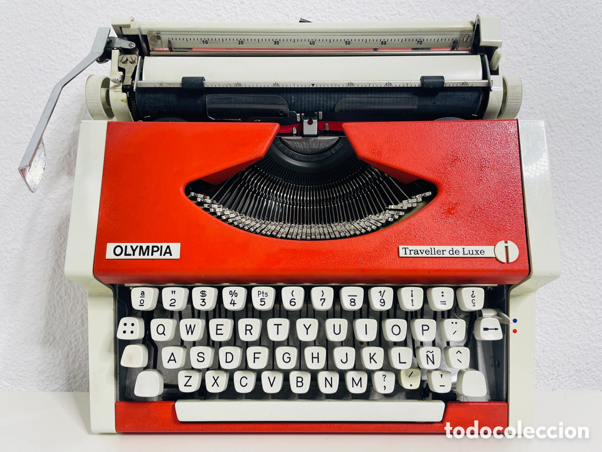 Antig&uuml;edades: Olympia Traveller de Luxe Red 1973 Design - Foto 15