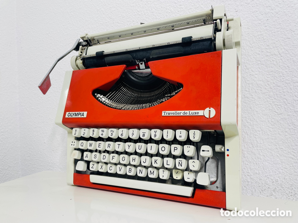Antig&uuml;edades: Olympia Traveller de Luxe Red 1973 Design - Foto 16