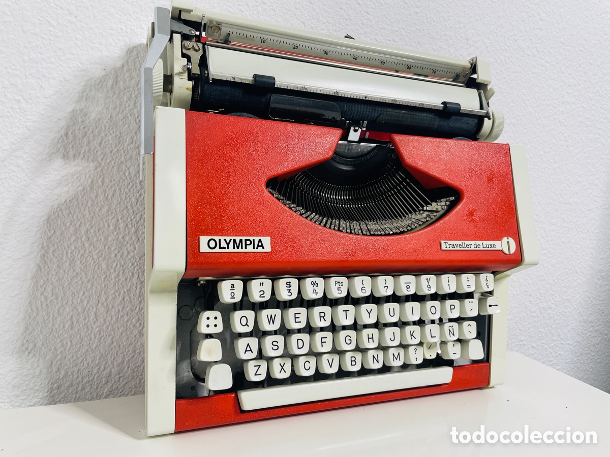 Antig&uuml;edades: Olympia Traveller de Luxe Red 1973 Design - Foto 17