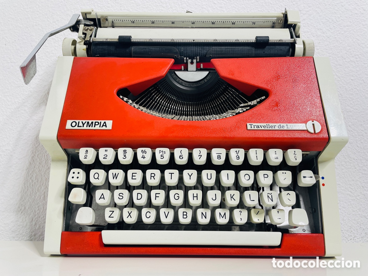 Antig&uuml;edades: Olympia Traveller de Luxe Red 1973 Design - Foto 1