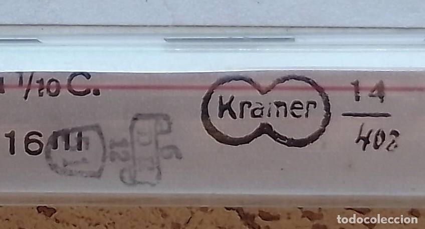 Antig&uuml;edades: Antiguo term&oacute;metro m&eacute;dico marca Kramer - Foto 1