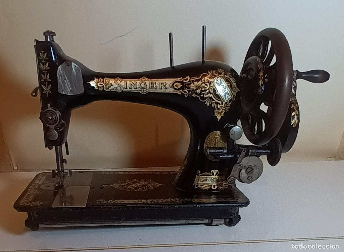 máquina de coser singer antigua - Compra venta en todocoleccion