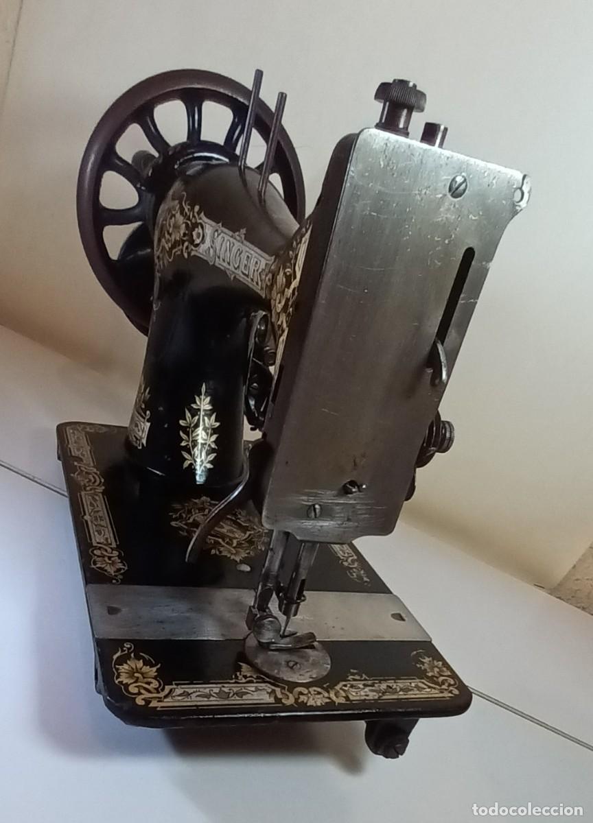 Antig&uuml;edades: ANTIGUA MAQUINA DE COSER SINGER - Foto 3