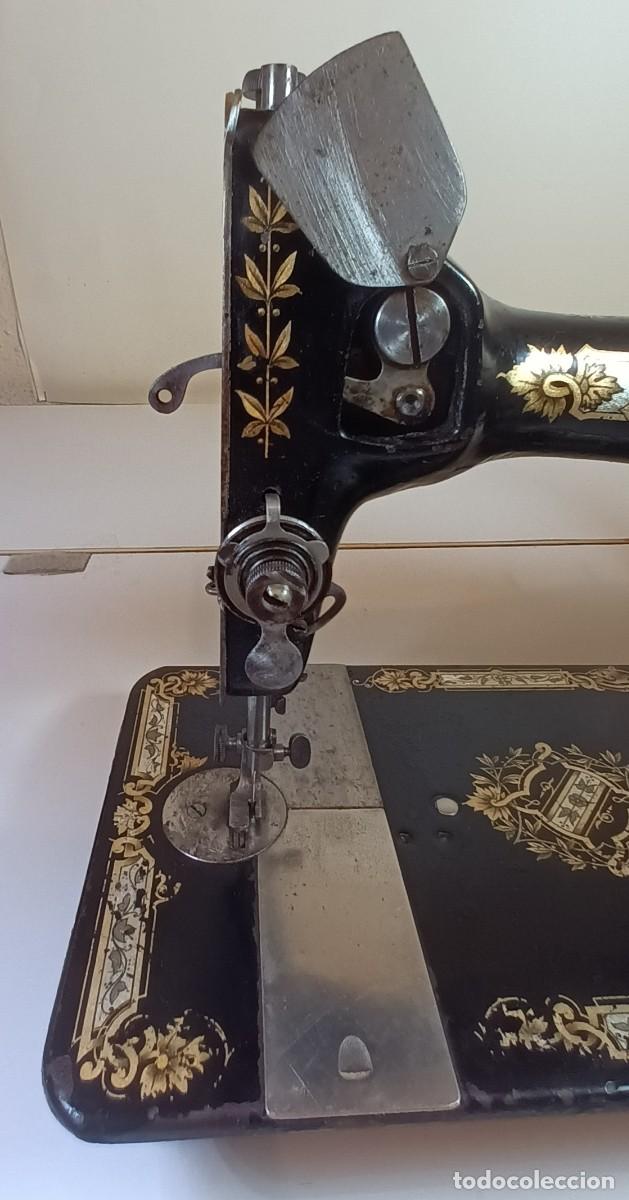 Antig&uuml;edades: ANTIGUA MAQUINA DE COSER SINGER - Foto 9