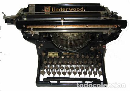 Antig&uuml;edades: M&aacute;quina escribir UNDERWOOD - Foto 1
