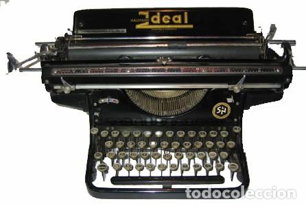 Antig&uuml;edades: M&aacute;quina escribir IDEAL - Foto 1