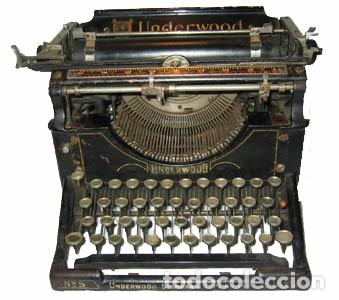 Antig&uuml;edades: M&aacute;quina escribir UNDERWOOD - Foto 1