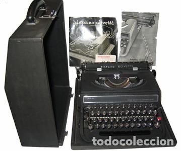Antig&uuml;edades: M&aacute;quina escribir HISPANO OLIVETTI - Foto 1